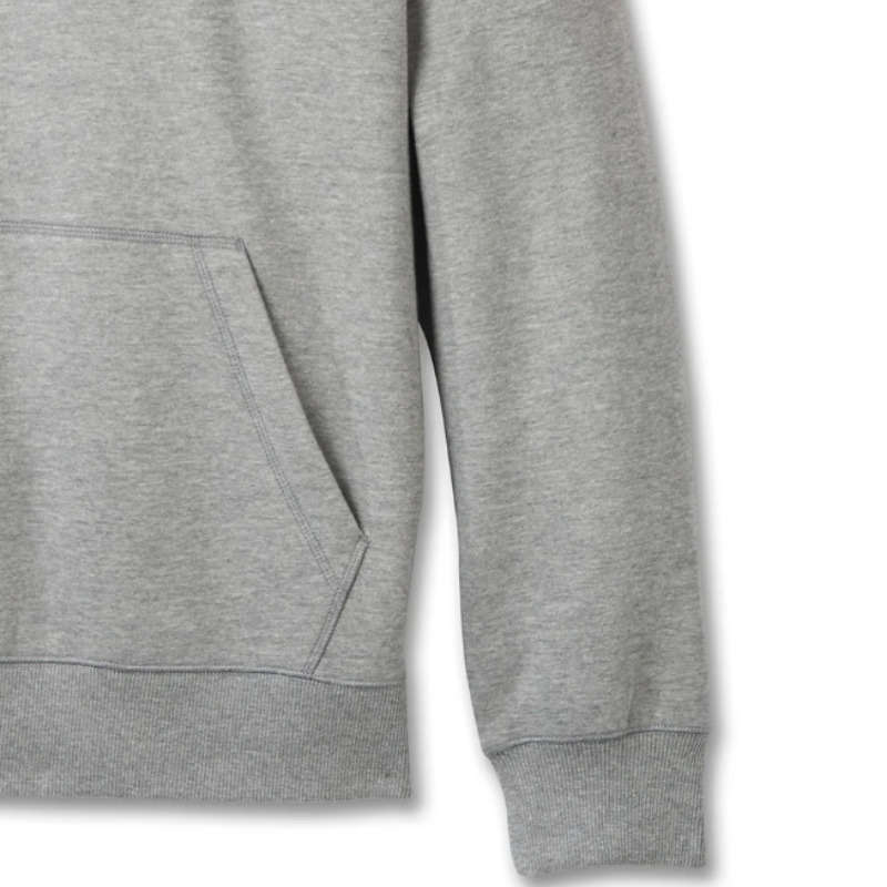 Men's Bar & Shield Contrast Pullover Hoodie - colourblock - XL