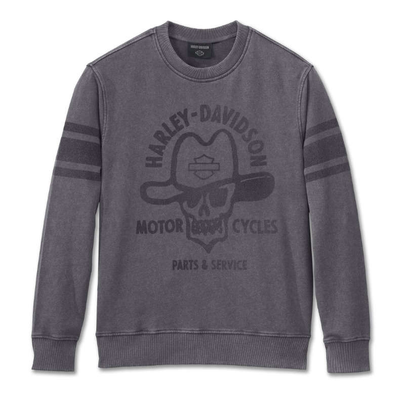 Cowboy Rider French Terry Crewneck - L