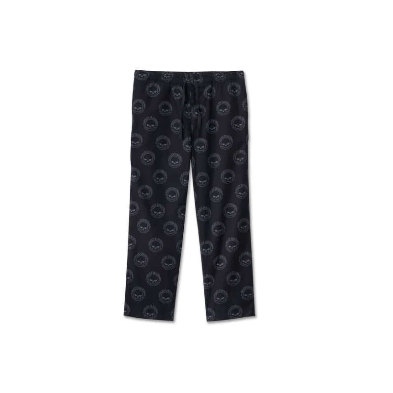 Men's Willie G Skull Short Sleeve Pajama Set - L