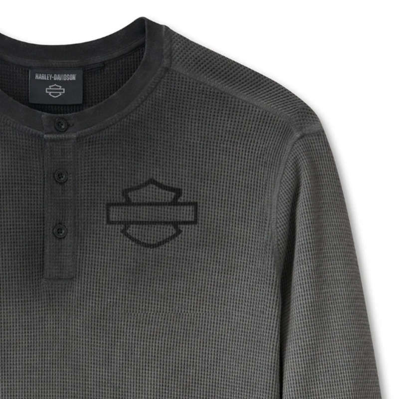Cowboy Rider Thermal Henley - M