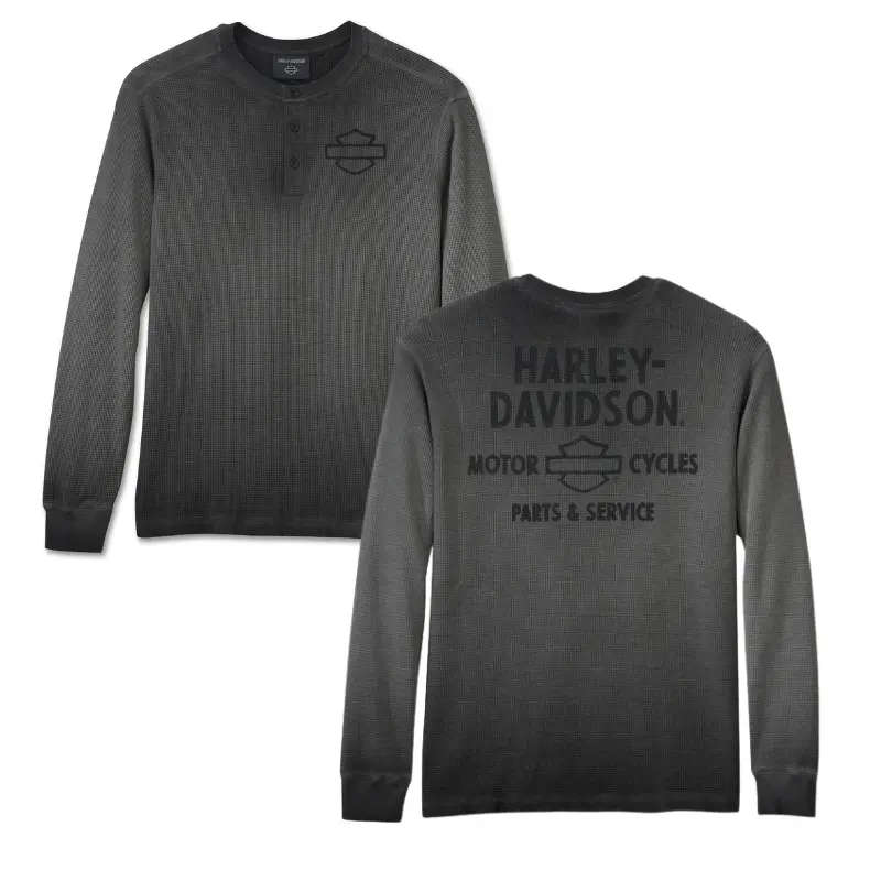 Cowboy Rider Thermal Henley - M