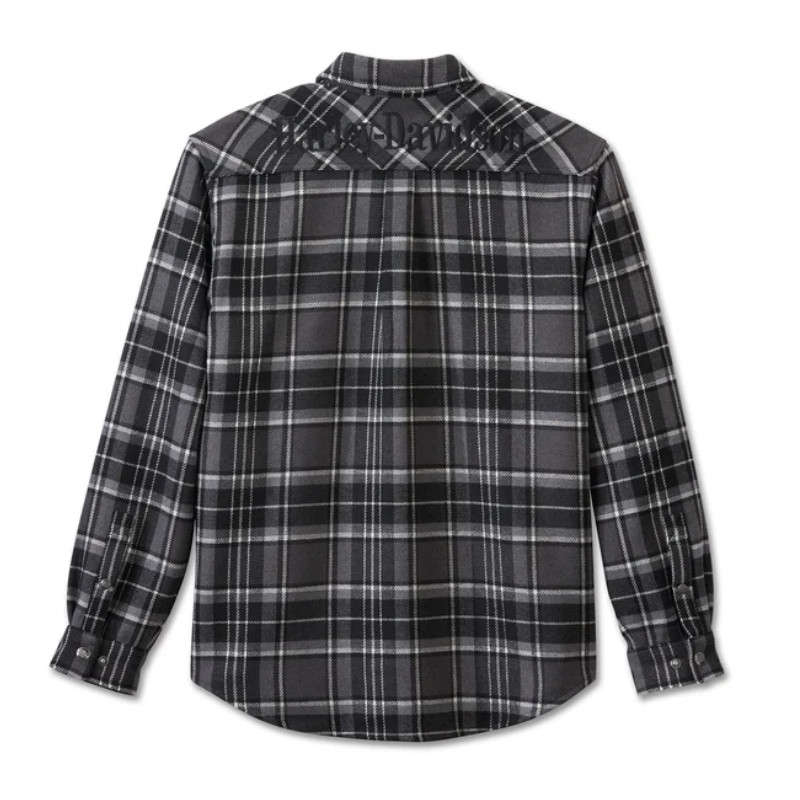 Men's Premium Overshirt - Plaid - XL