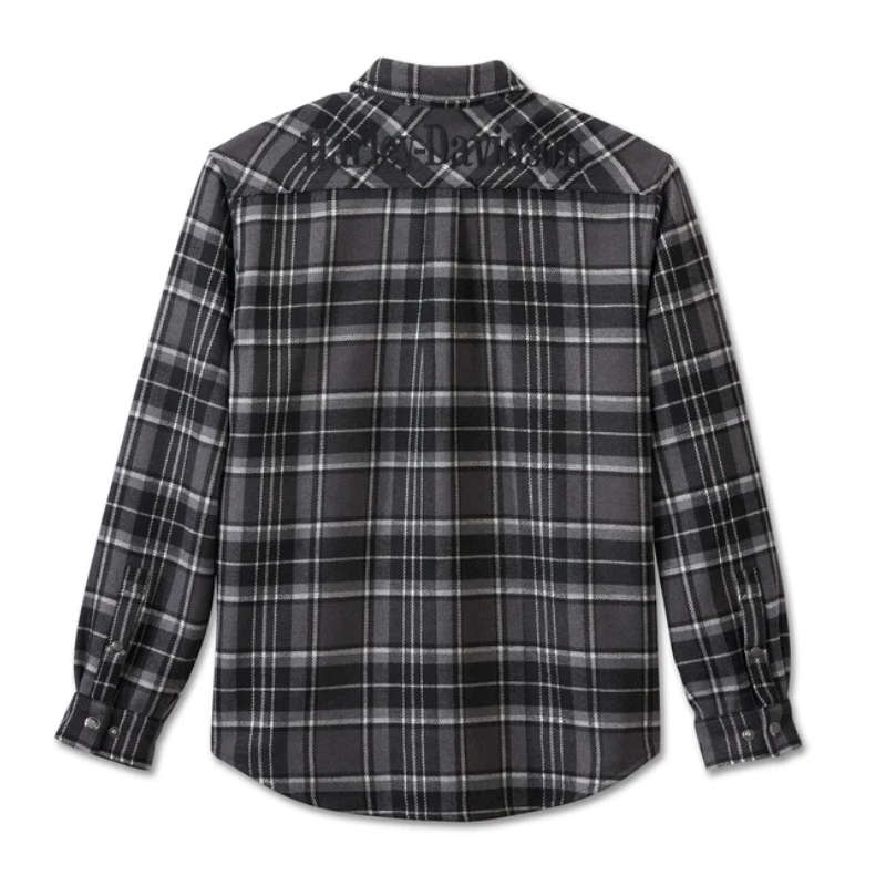Men's Premium Overshirt - Plaid - XL