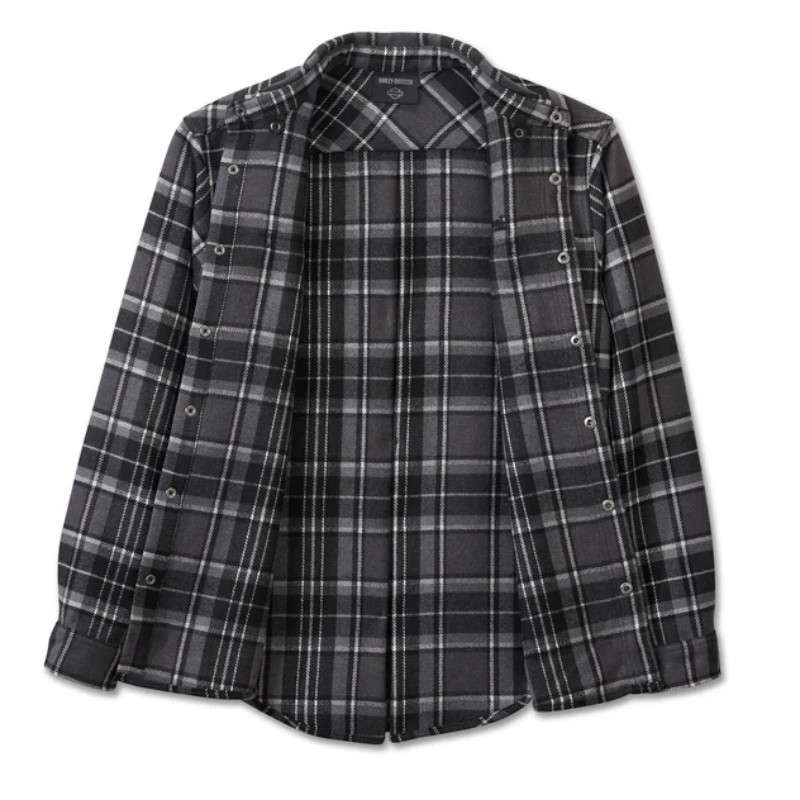 Men's Premium Overshirt - Plaid - XL