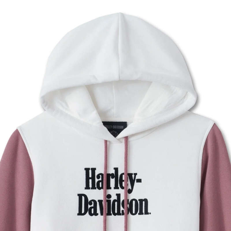 Women's Raglan Hoodie - Colourblock - XL