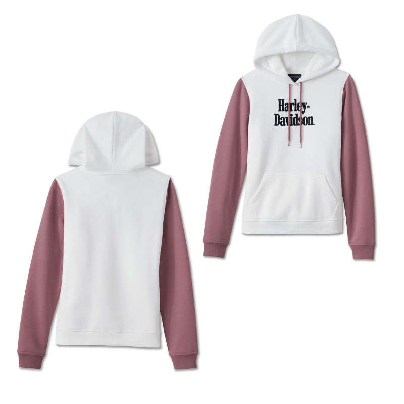 Women's Raglan Hoodie - Colourblock - XL