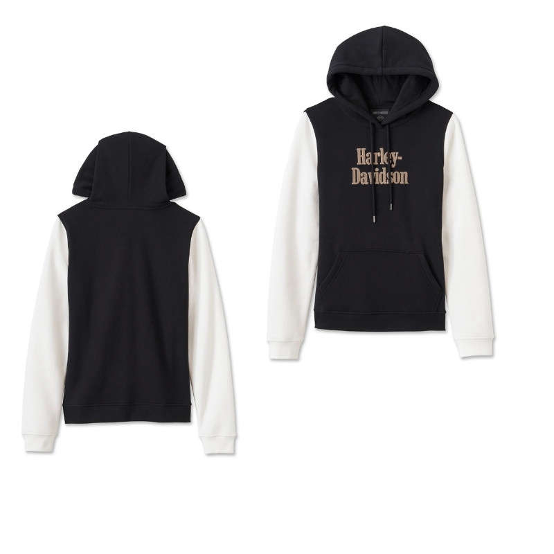 Women's Raglan Hoodie - Colourblock - XL