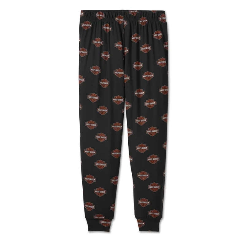 Women's Bar & Shield Long Sleeve Pajama Set - XL