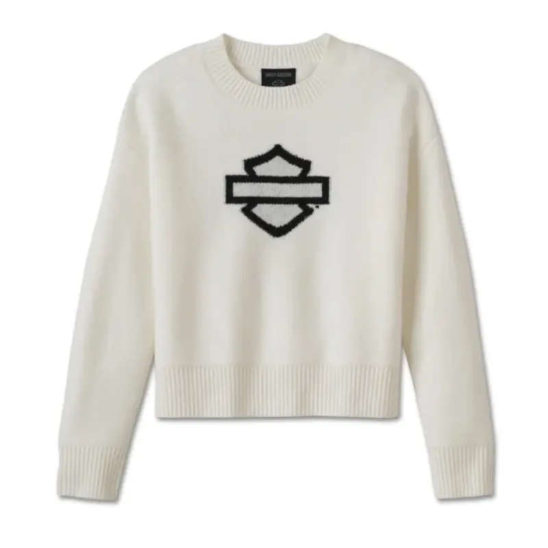 Women's Open Bar & Shield Sweater - 2XL