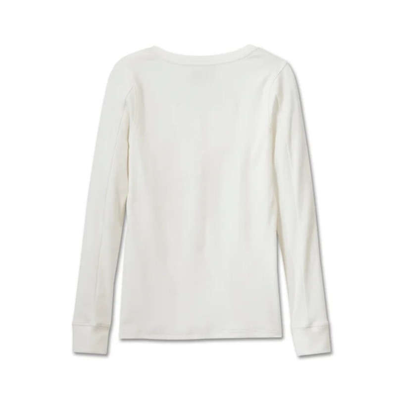 Women's Timeless Long Sleeve Henley - M