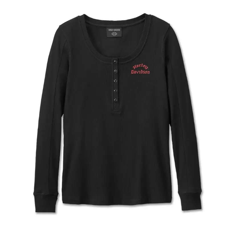 Women's Timeless Long Sleeve Henley - S