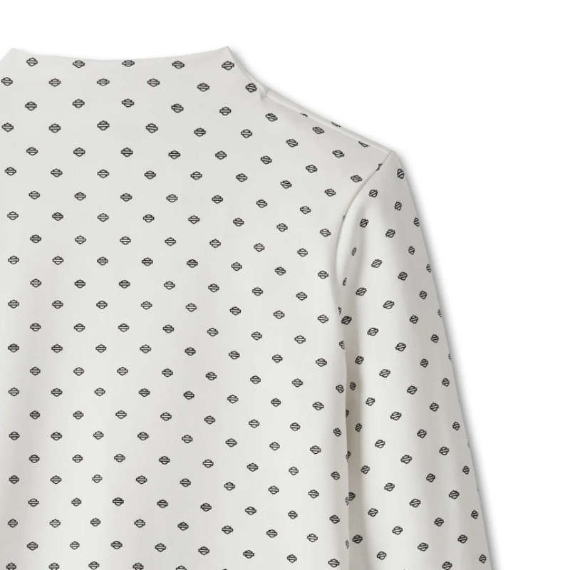 Women's Superstar Milwaukee Mock Neck - Print - L