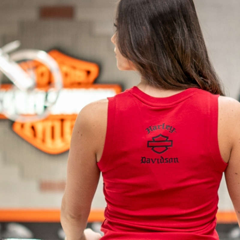 Women's Old English Tank - L