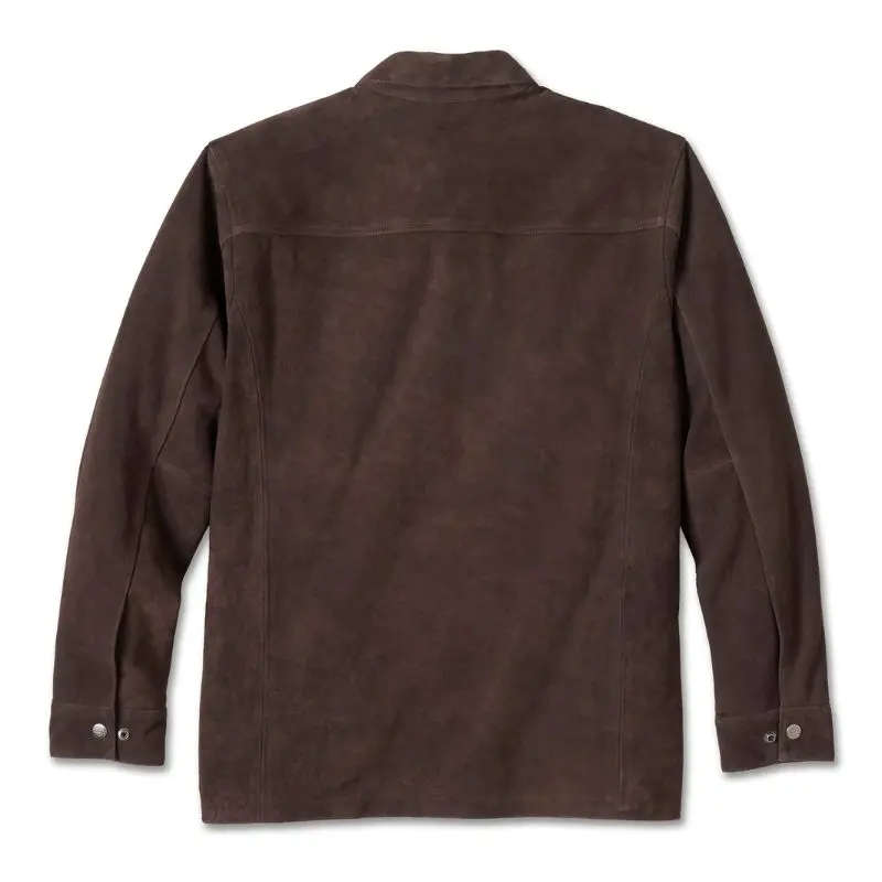 Milwaukee Aviator Suede Overshirt - L
