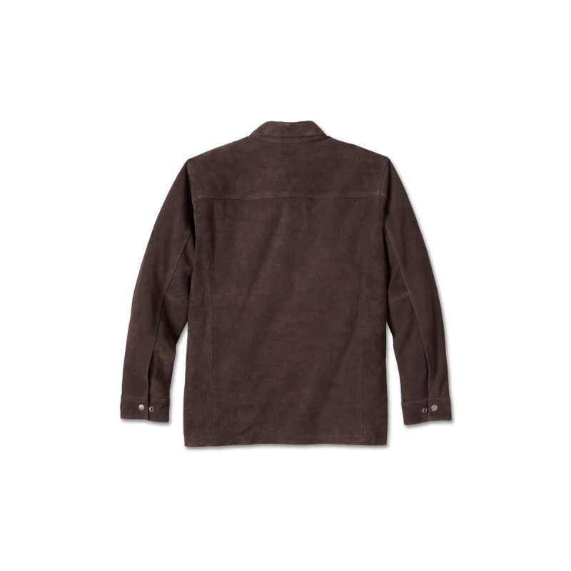 Milwaukee Aviator Suede Overshirt - L