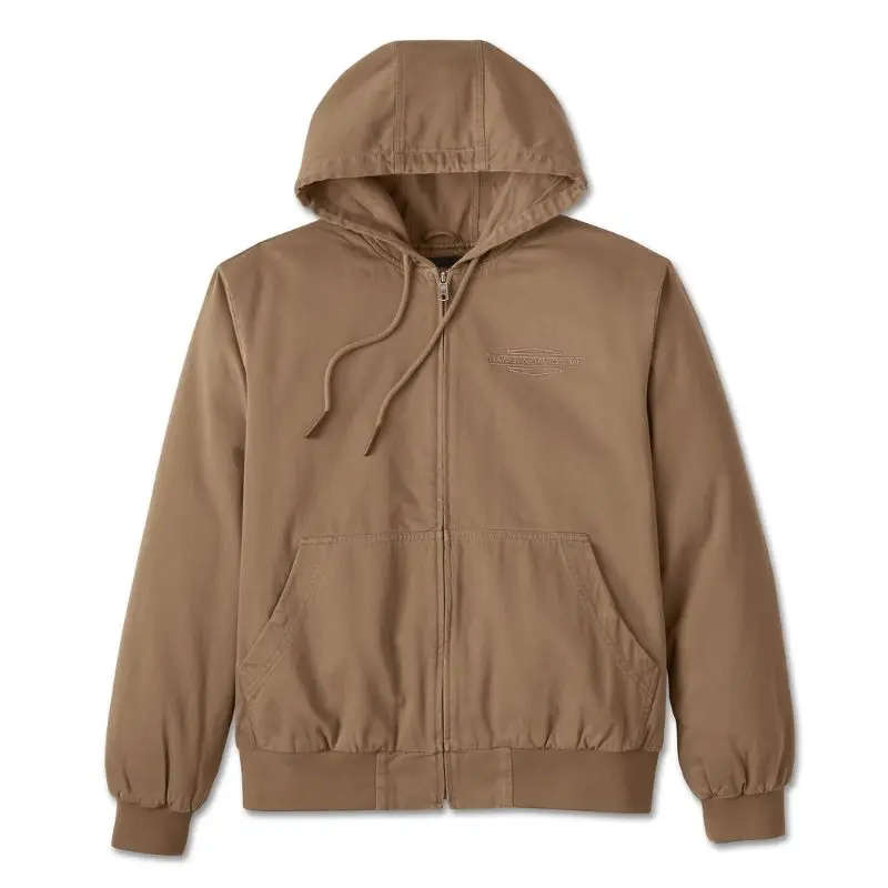 Bar & Shield Workwear Hooded Jacket - M