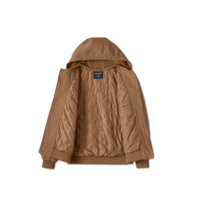 Bar & Shield Workwear Hooded Jacket - M