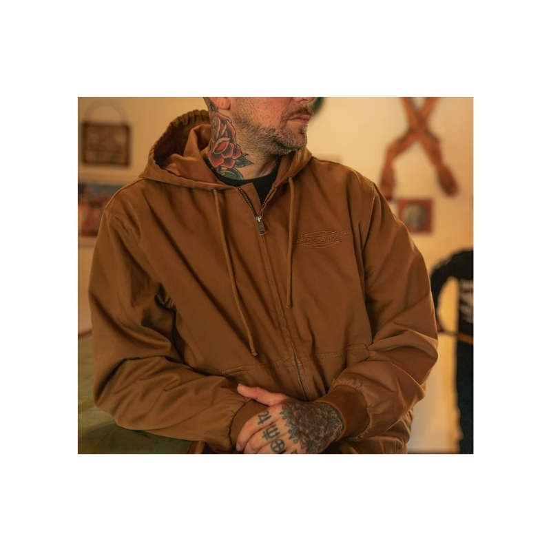 Bar & Shield Workwear Hooded Jacket - M