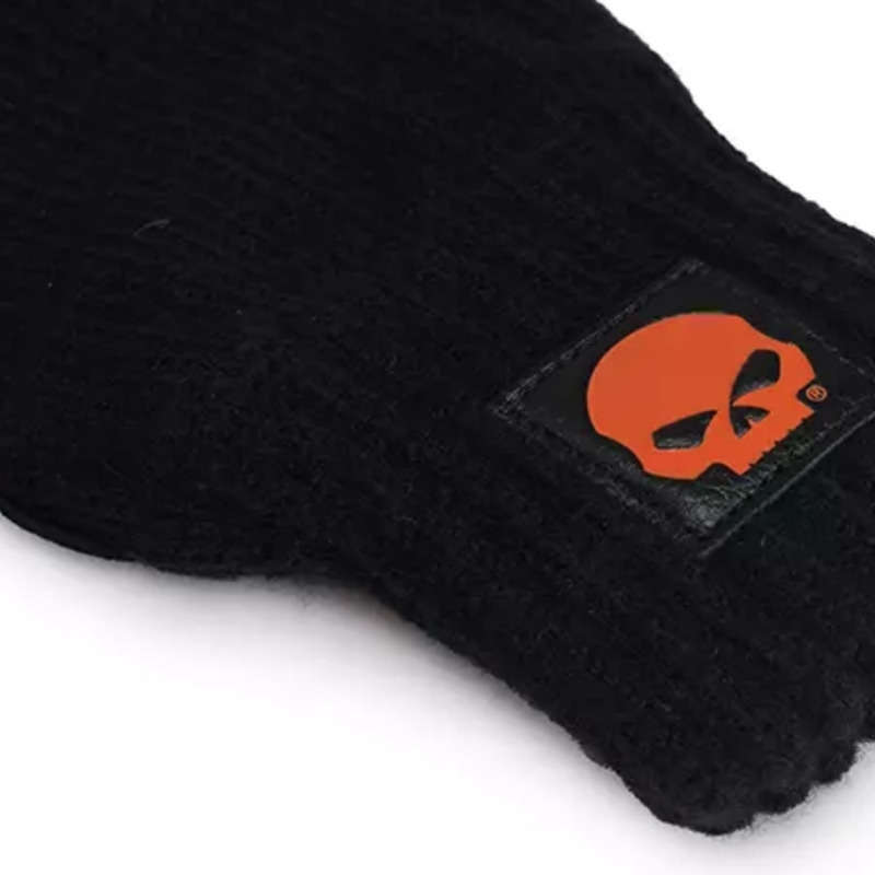 Willie G Skull Beanie and Glove Gift Set