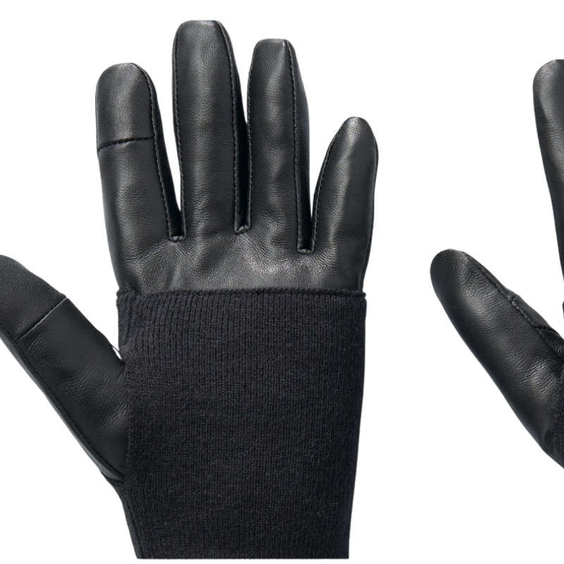 Women's 3-in-1 Leather Gloves - XL