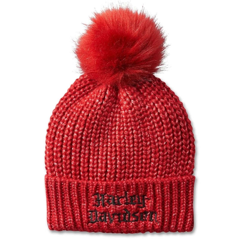 Women's Old English Pom Beanie