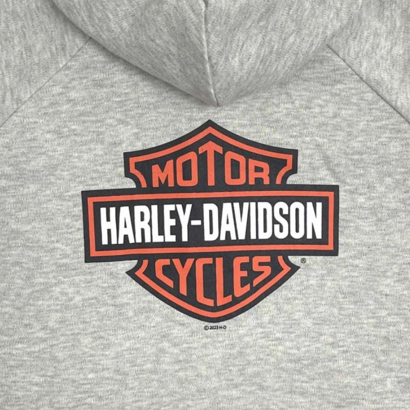 Bar & Shield Logo Knit Zip-Up Hoodie - 4-5 Years