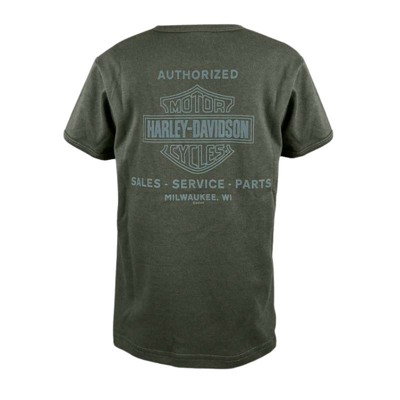 Authorized Henley 2-Button Short Sleeves - 8-10 Years