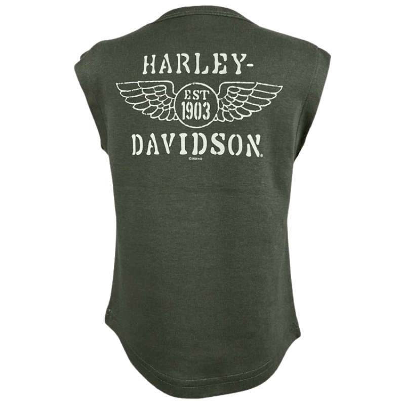 Girls Muscle T-Shirt - T2-3 Years