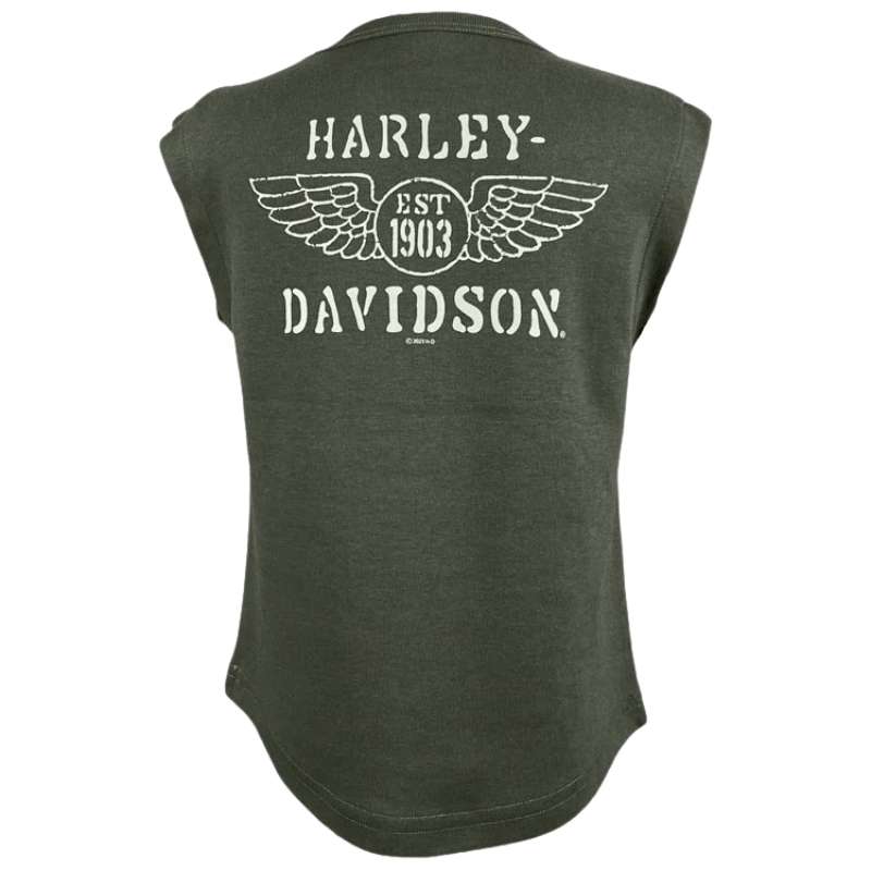 Girls Muscle T-Shirt - T2-3 Years