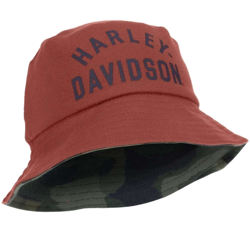 H-D Logo Reversible Bucket Hat - 4-14 Years