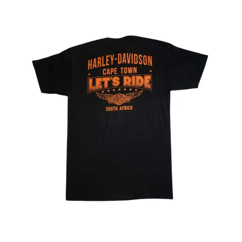 Mens Elongated Bar & Shield Dealer Tee