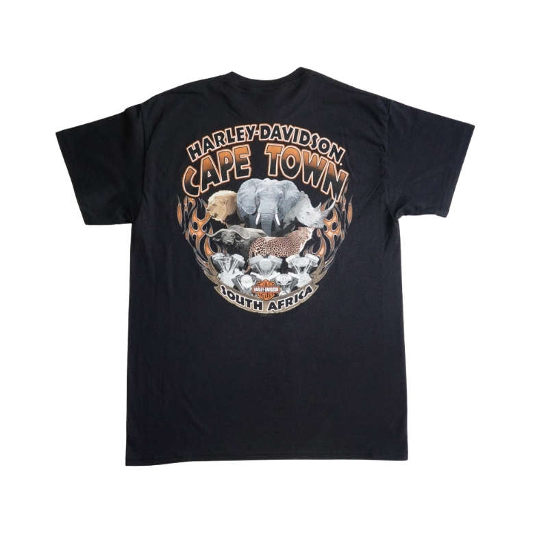 Mens White Outline Dealer Tee