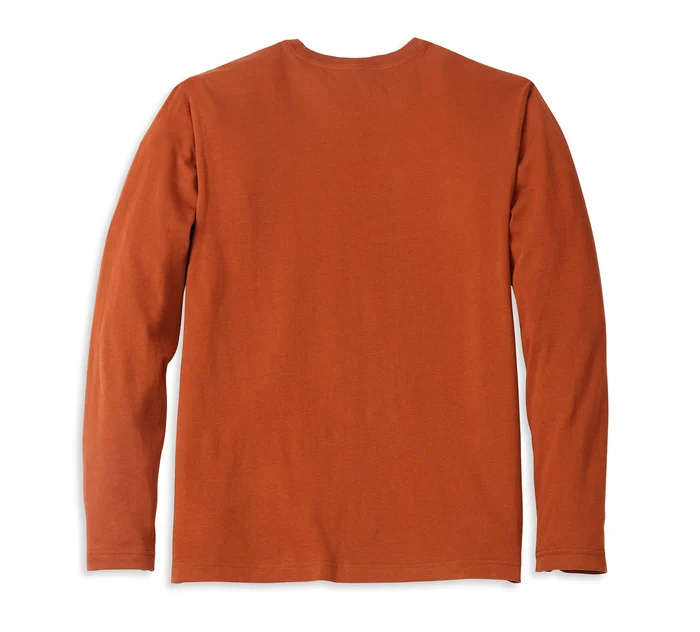 Men's Racer Font Motorcycle Co. Long Sleeve Graphic Tee - M