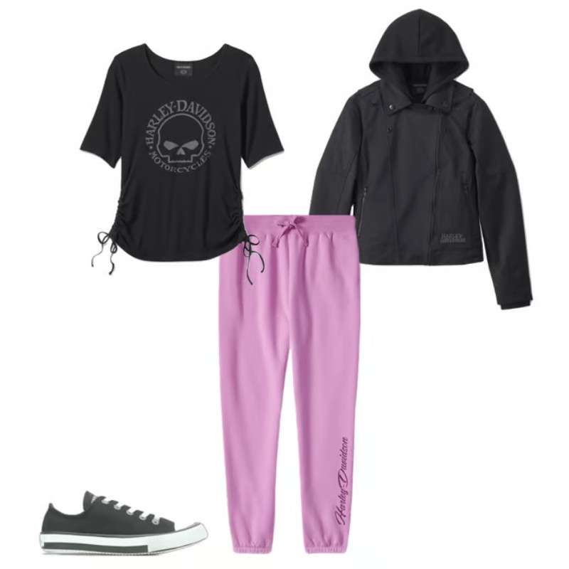 Essential Bling Fleece Jogger - M