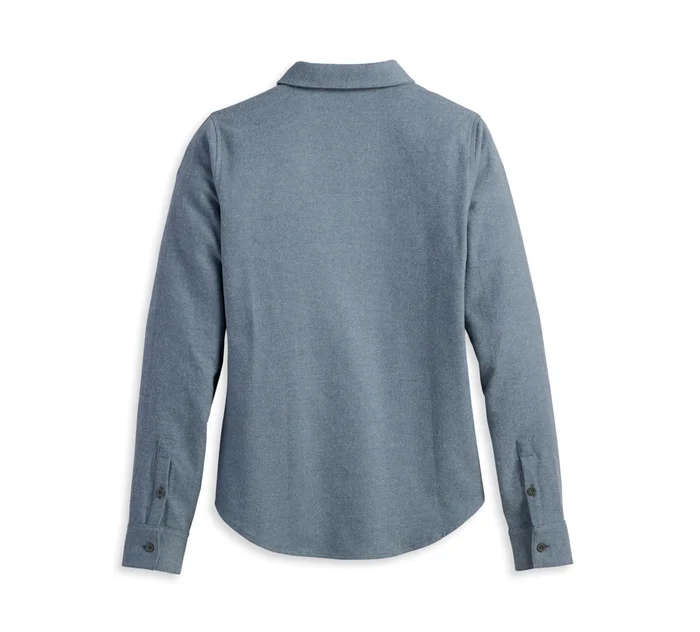 Women's Chrome Warrior Melange Shirt - L