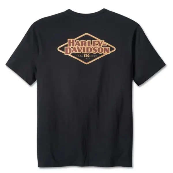 Mens 120th Anniversary Pocket Tee  Black Beauty - 2XL