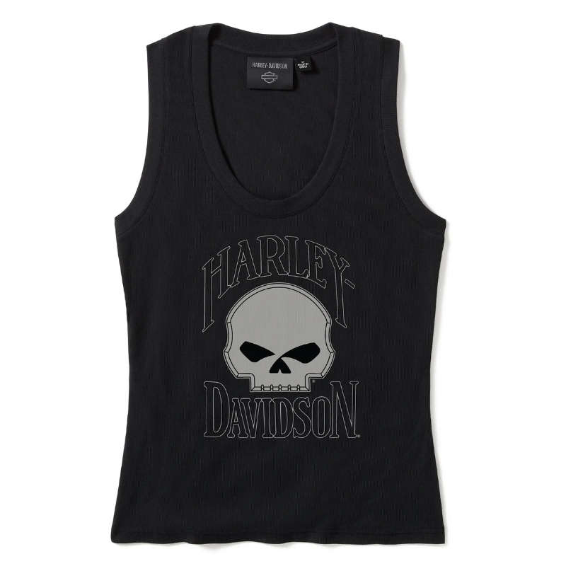 Willie G Skull Ribbed Tank - M