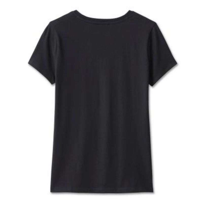 Womens 120th Anniversary United V-Neck Tee  Black Beauty - XL