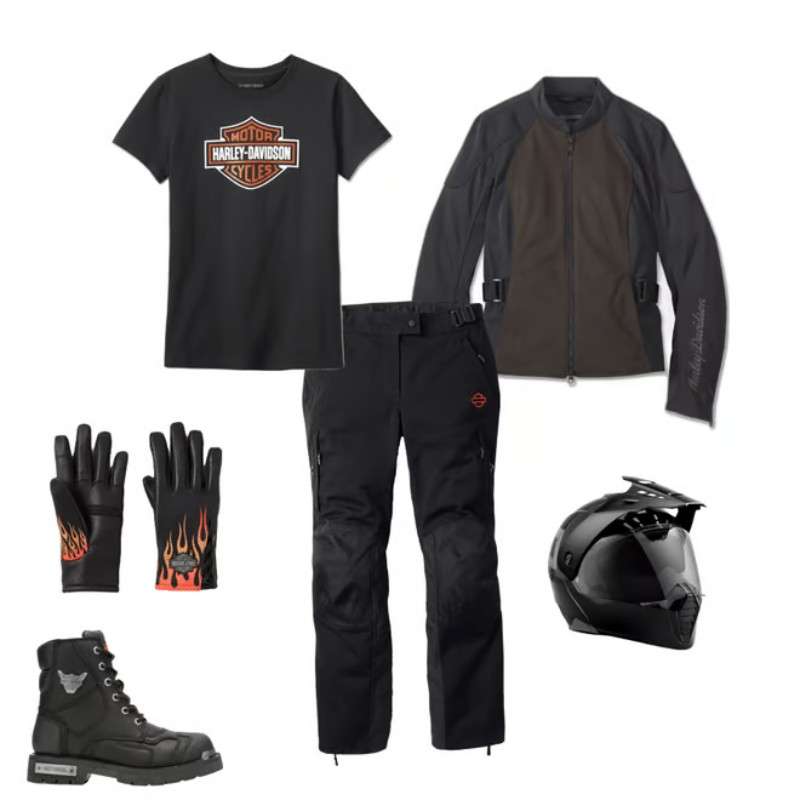 Bar & Shield Blaze Perforated Leather Gloves - XL