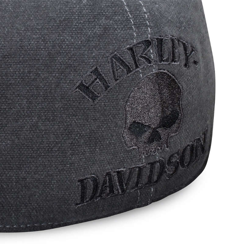 Cotton Willie G Skull Fitted Ivy Cap - S