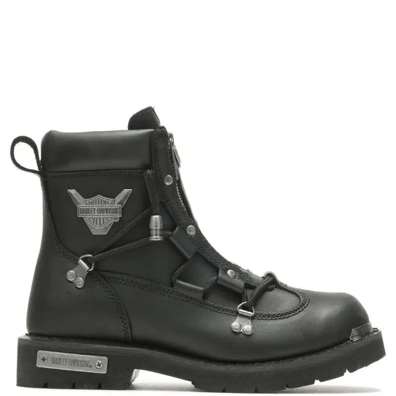 Men's Brake Light 6.25-Inch Motorcycle Boots - UK 7