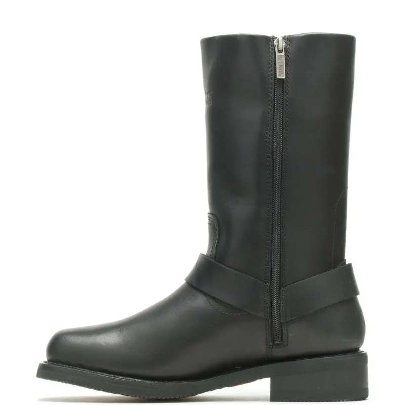Men's Hustin 11-Inch Waterproof Harness Motorcycle Boots - UK 8.5
