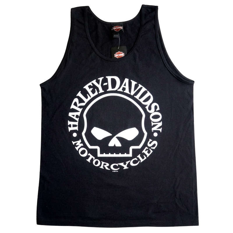 Mens Willie G Skull Tank