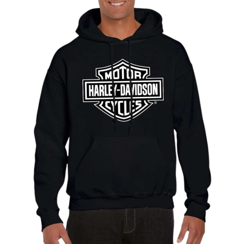 Mens Bar & Shield Hoodie - 4XL