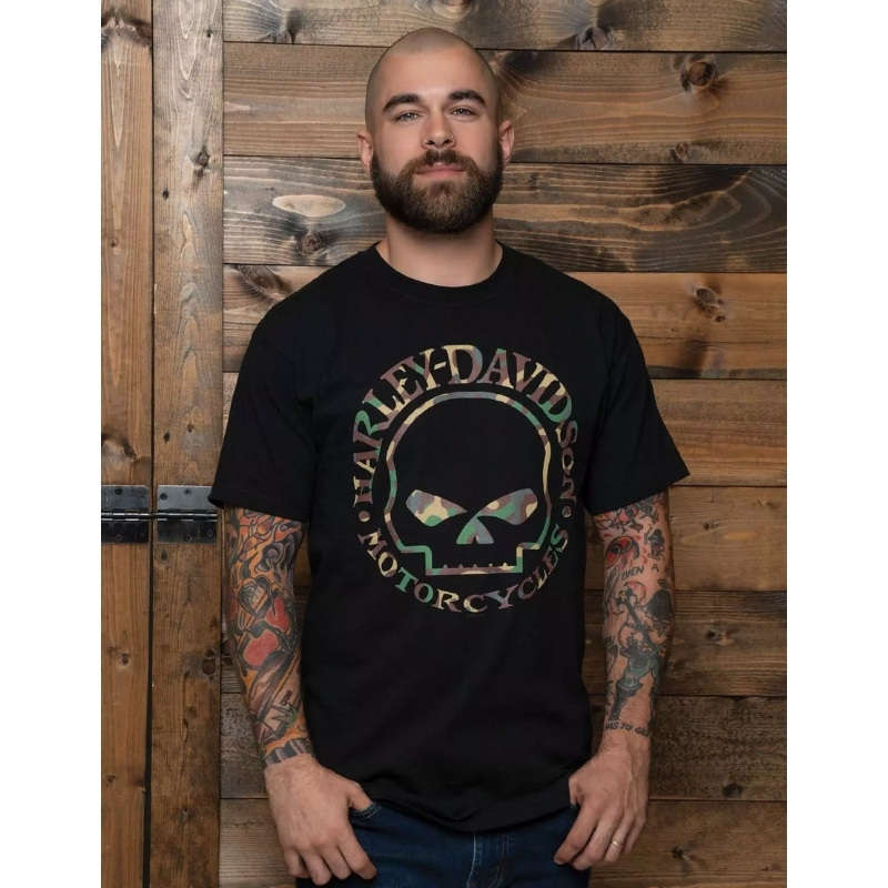 Mens Willy G Camo Dealer Tee - 4XL