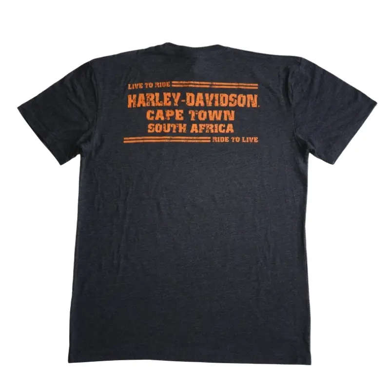 Mens Bar & Shield Vintage Dealer Tee - M