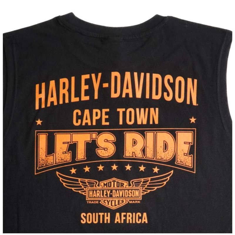 Mens Bar & Shield Muscle Dealer Tee - S