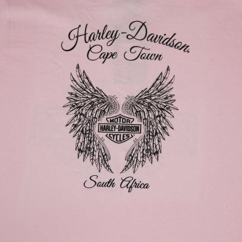 Womens Pink Bar & Shield Dealer Tee - 2XL