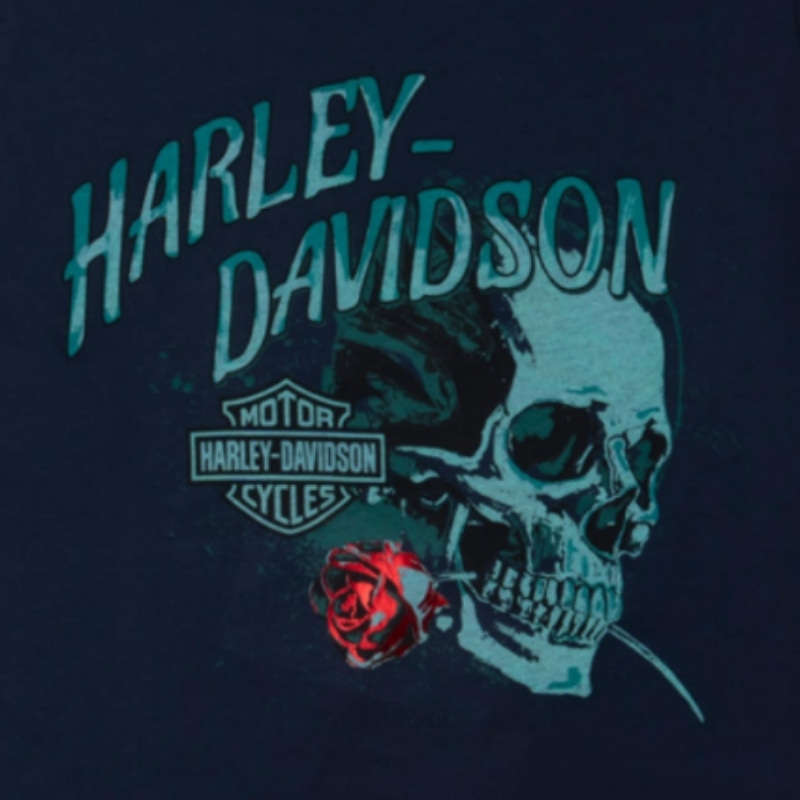 Womens Frenzy Skull Dealer Tee - XL