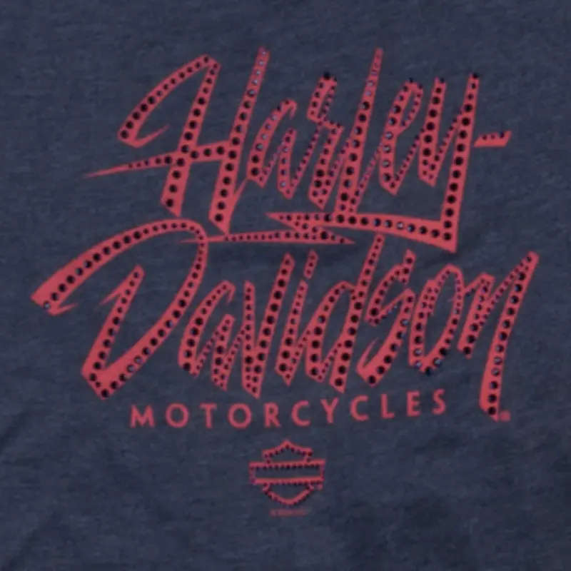 Womens Slick Script Dealer Tee - L